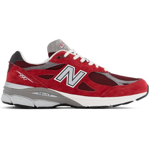 MADE in USA 990v3 en /, Leather, Taille 41.5 Large - New Balance - Modalova