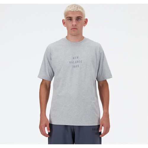 Iconic Collegiate Graphic T-Shirt en , Cotton, Taille 2XL - New Balance - Modalova