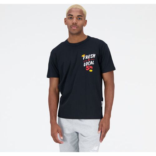 Essentials Reimagined Graphic Cotton Jersey Short Sleeve T-shirt en , Taille L - New Balance - Modalova