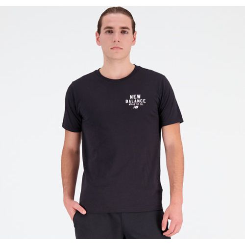 Sport Core Graphic Cotton Jersey Short Sleeve T-shirt en , Taille L - New Balance - Modalova
