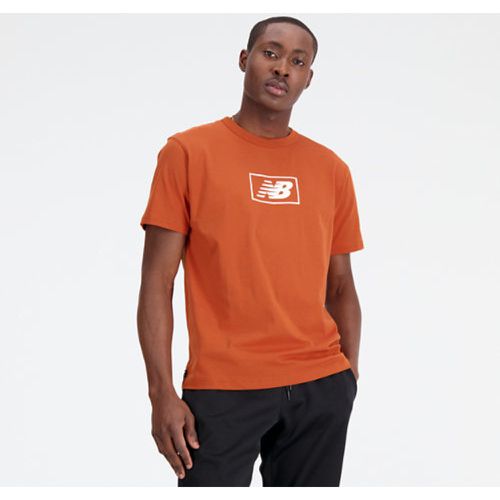 Men's NB Essentials Logo T-Shirt en , Cotton, Taille L - New Balance - Modalova