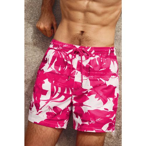 Short de bain tropical à cordon et entrejambe 5 1/4" - CUPSHE - Modalova