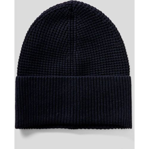 Benetton, Bonnet En Laine Mélangée Et Cachemire, taille L, Bleu Foncé - United Colors of Benetton - Modalova