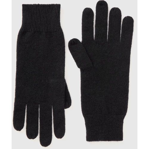 Benetton, Gants En Pur Cachemire, taille OS, Noir - United Colors of Benetton - Modalova