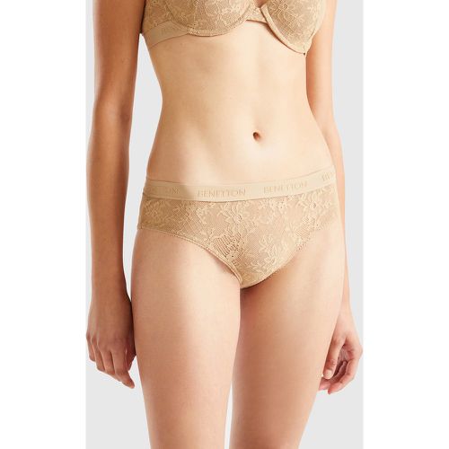 Benetton, Slip En Dentelle Stretch, taille L, - United Colors of Benetton - Modalova