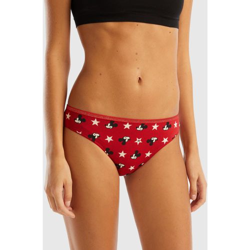 Benetton, Culotte Rouge Mickey Avec Lurex, taille L, Rouge - United Colors of Benetton - Modalova