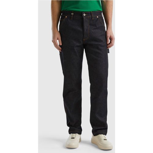 Benetton, Jeans Style Workwear, taille 52, Bleu Foncé - United Colors of Benetton - Modalova