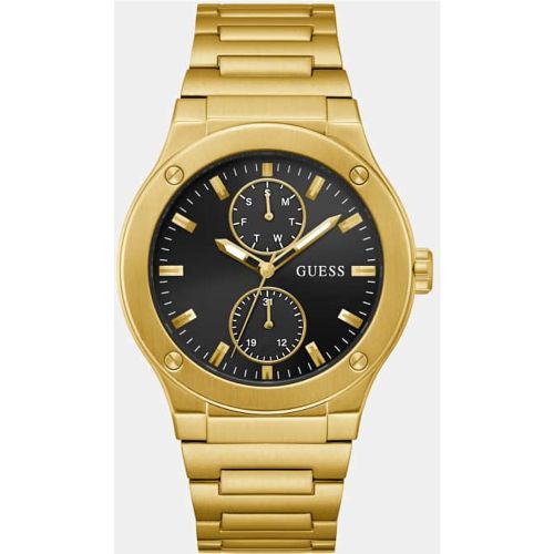 Montre Multifonction En Acier Inoxydable - Guess - Modalova