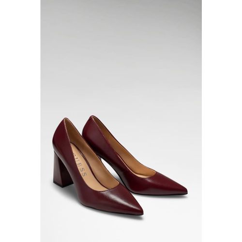 Chaussures De Cour En Cuir Véritable Barchie - Guess - Modalova