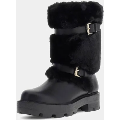 Bottes En Cuir Synthétique Yaffa - Guess - Modalova