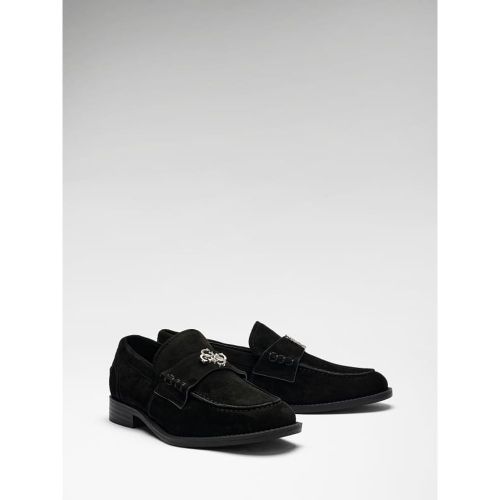 Mocassin En Cuir Véritable Bevalee - Guess - Modalova