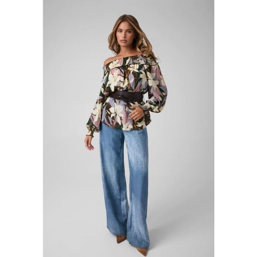 Haut À Fleurs Imprimé Marciano - Marciano Guess - Modalova