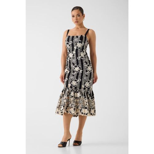 Midi Brodé Marciano Robe - Marciano Guess - Modalova