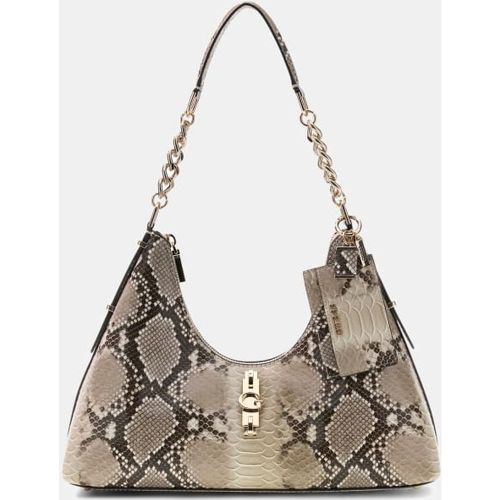 Sac Hobo Imprimé Animalier Yvonne - Guess - Modalova