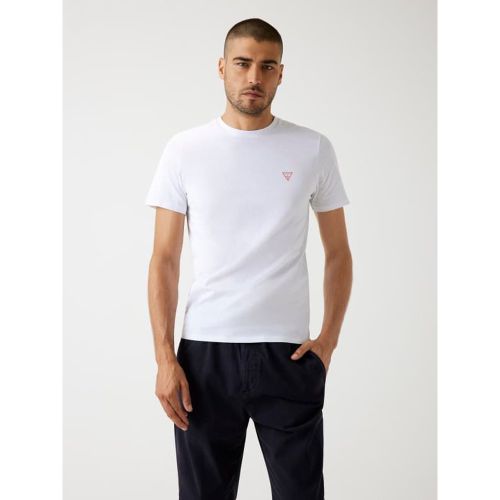 T-Shirt Petit Logo Triangulaire - Guess - Modalova