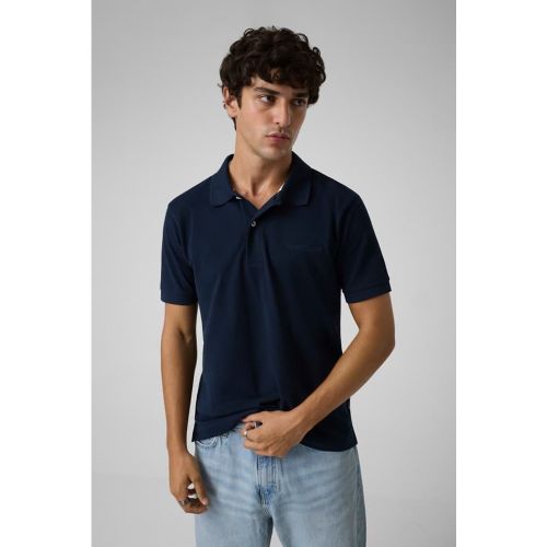 Polo Logo Brodé - Guess - Modalova
