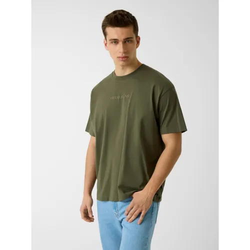 T-Shirt Logo Brodé - Guess - Modalova