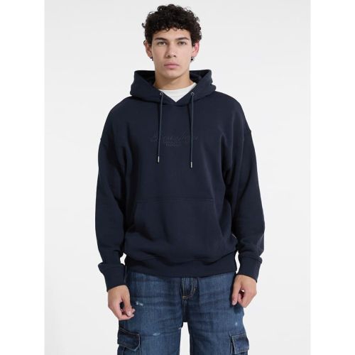 Sweat-Shirt À Capuche Logo Brodé - Guess - Modalova