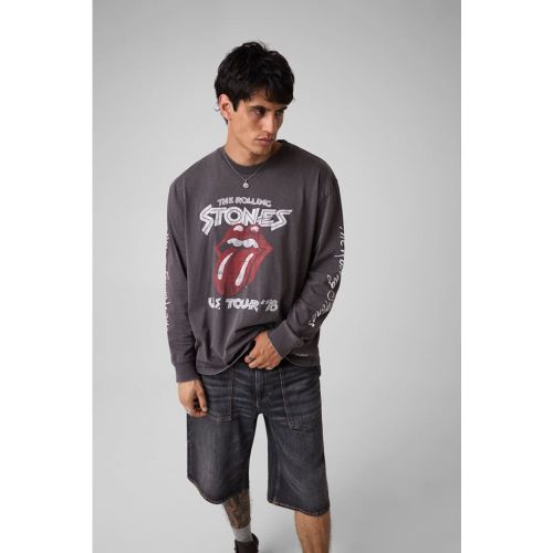 T-Shirt Imprimé À Manches Longues Gj X Rolling Stones - Guess - Modalova