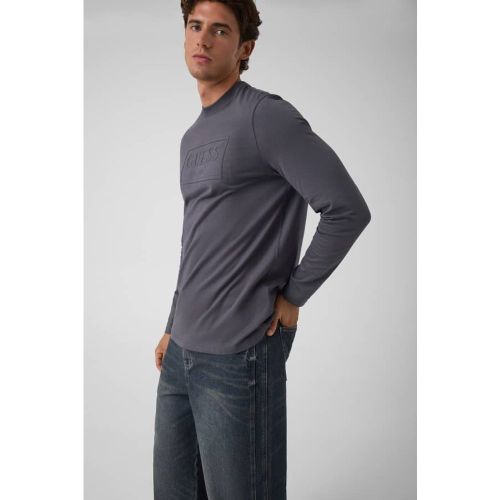 T-Shirt Avec Logo En Relief - Guess - Modalova