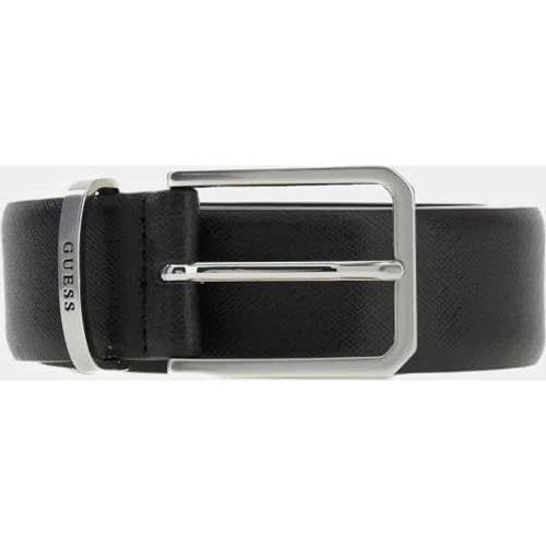 Ceinture Habillée En Cuir Saffiano - Guess - Modalova