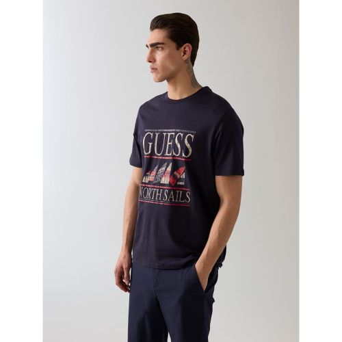 T-Shirt Avec Logo Imprimé - Guess - Modalova