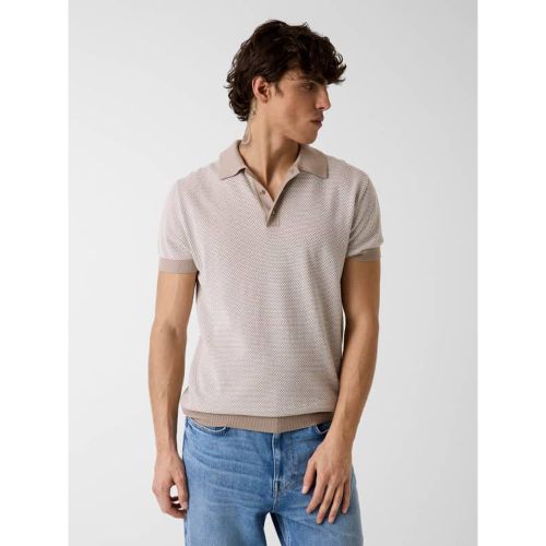 Pull En Polo Rayé - Guess - Modalova