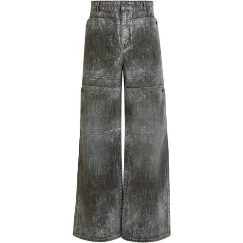 Jean Utility Taille Mi-Haute - Guess - Modalova