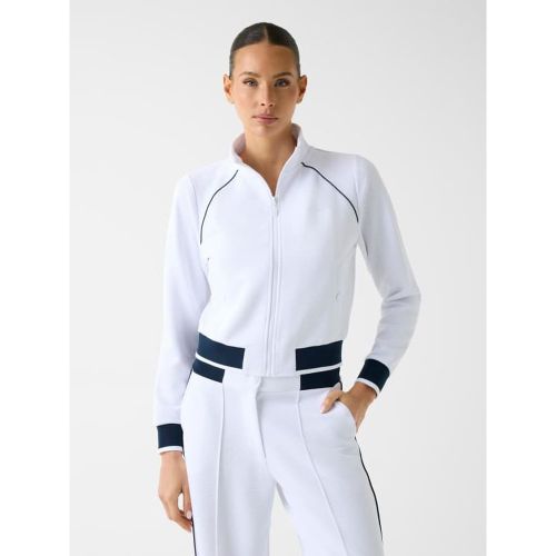 Sweat-Shirt À Zip Intégral - Guess - Modalova