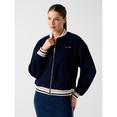 Blouson Bomber Zippé Intégral - Guess - Modalova