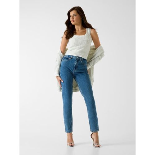 Jean Coupe Mom - Guess - Modalova