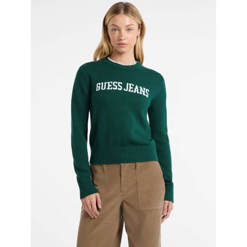 Pull Avec Logo Intarsia - Guess - Modalova