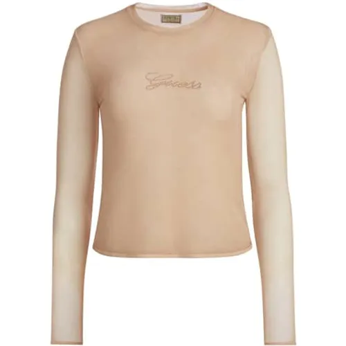 Haut Avec Logo Strass - Guess - Modalova