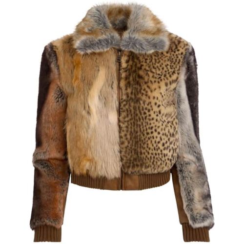 Blouson Bomber En Fourrure Synthétique - Guess Originals - Modalova