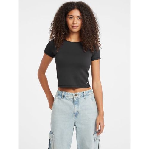 Crop Top En Microfibre - Guess - Modalova