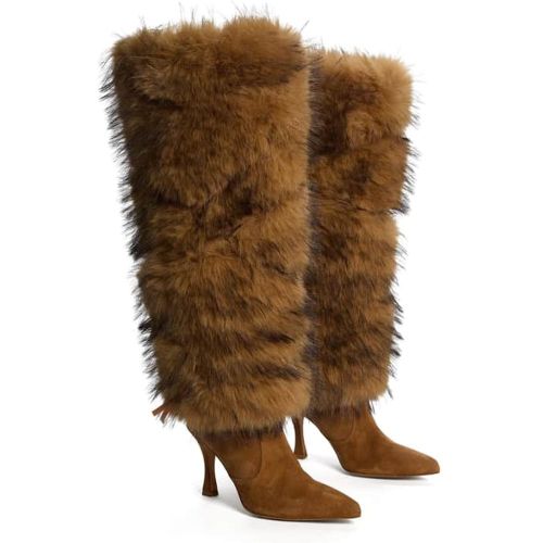 Bottes Hautes En Shearling - Guess - Modalova