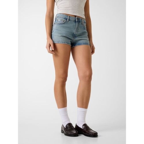 Short En Jean Taille Haute - Guess - Modalova