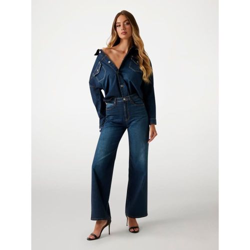 Jean Jambe Large - Guess - Modalova