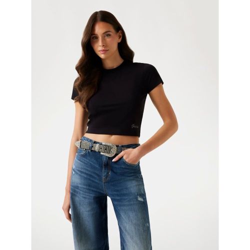 T-Shirt Logo Boxy - Guess - Modalova
