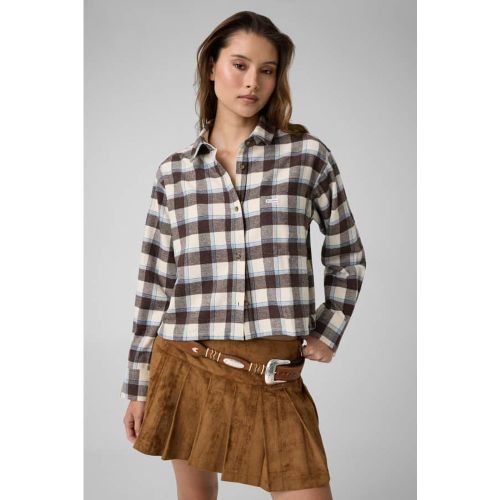 Chemise Courte En Flanelle - Guess - Modalova