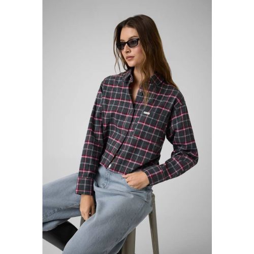 Chemise Courte En Flanelle - Guess - Modalova