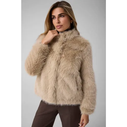 Veste En Fausse Fourrure - Guess - Modalova