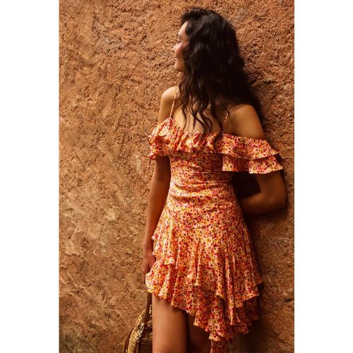 Volants Asymétriques Dress - Guess - Modalova