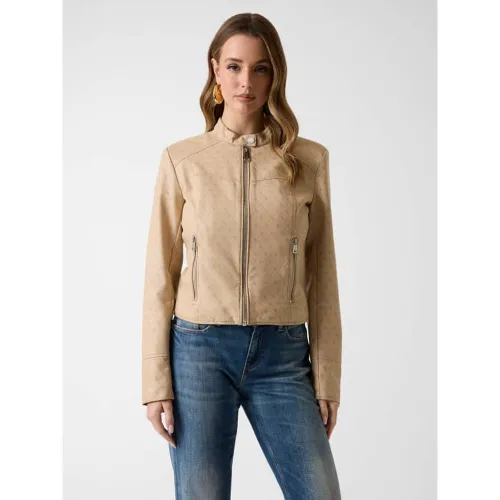 Veste En Simili Cuir - Guess - Modalova