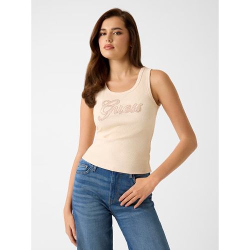 Débardeur Logo Sequins - Guess - Modalova