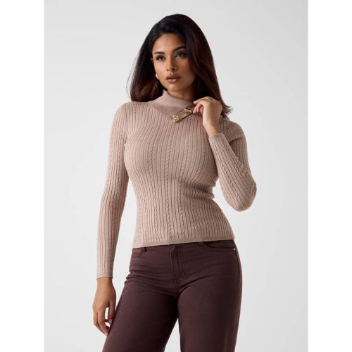 Pull À Encolure Asymétrique - Guess - Modalova