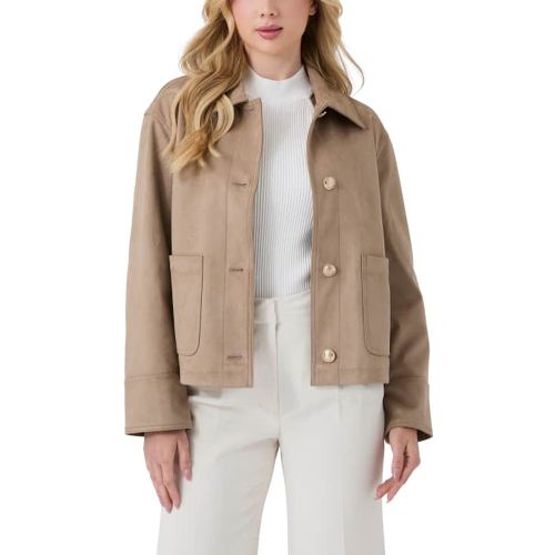 Veste En Suédine - Guess - Modalova