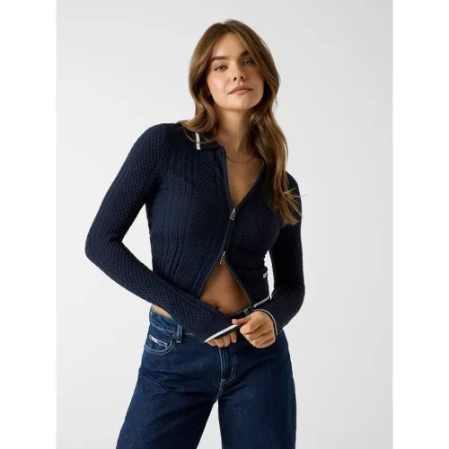 Pull À Fermeture Éclair Complète - Guess - Modalova