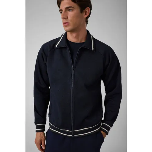 Sweat-Shirt À Fermeture Éclair Intégrale - Guess - Modalova