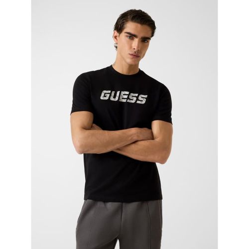 T-Shirt À Logo Imprimé - Guess - Modalova